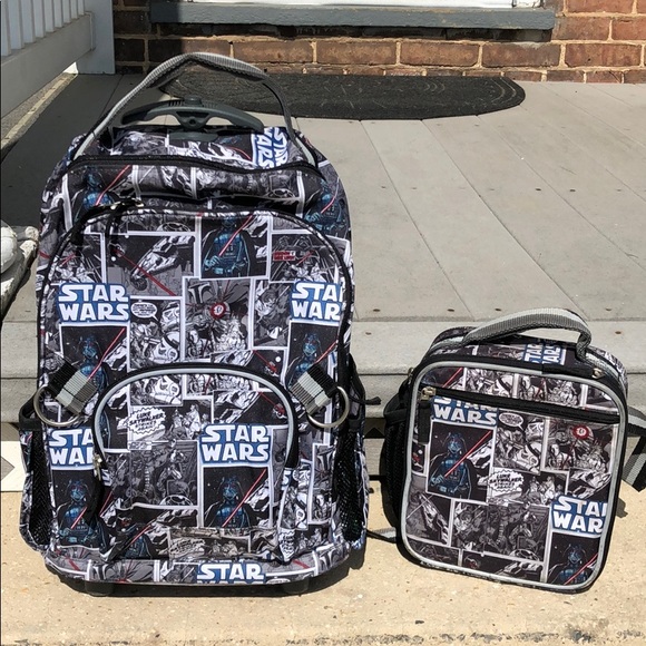 star wars rolling backpack